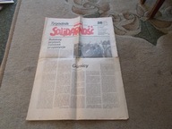 Solidarność nr.36 4.12 1981r Kopalnia Silesia Czechowice-Dziedzice Kielce
