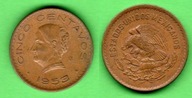 Meksyk 5 centavo, 1953 KM#424