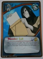 Karta Naruto CCG Mission Member List - M-530