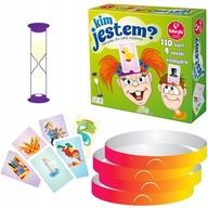 GRA PLANSZOWA ZGADNIJ KIM JESTEM? DLA DZIECI RODZINNA ZGADYWANKA ZGADYWANIE