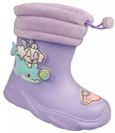Kalosze dziecięce, piankowe kalosze dziecięce fioletowe R 29