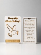 Personalizowane pudełko na pieniądze Chrzest Święty/ grawer/ prezent