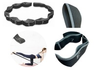 GIMNASTYCZNA TAŚMA DO ROZCIĄGANIA STRECHINGU PAS 10 SEKCJI REHABILITACJA