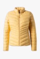 C&A żółta pikowana kurtka watowana puchówka puchowa maślana masełkowa nylon