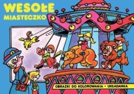 Wesołe miasteczko Tadeusz Baranowski kolorowanka malowanka