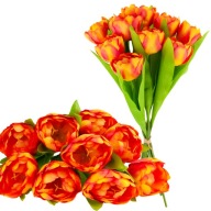 Zestaw Sztuczne Tulipany do Wazonu Wiosenny Bukiet Realistyczna Ozdoba 2szt