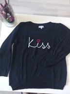 Bonprix Maite Kelly czarny sweterek damski r 40/42