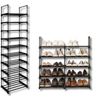 PÓŁKA NA BUTY STOJAK REGAŁ SZAFKA WOLNOSTOJĄCA OBUWIE 10 POZIOMÓW