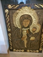 Cudowna płaskorzeźba Matki Bożej