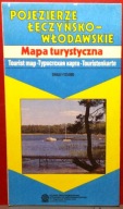 Pojezierze ŁĘCZYŃSKO-WŁODAWSKIE (Mapa turystyczna - podziałka 1:125000) '94