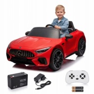 POJAZD MERCEDES CZERWONY DLA DZIECI DO JAZDY MINI SAMOCHÓD NA AKUMULATOR