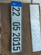 tablice samochodowe rejstracyjne kolekcjonerskie