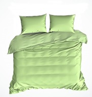 pościel z flaneli 200x220 +2x70x80 guzik F 234 seledyn b-x