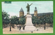 POMNIKI , KOLUMNY , MONUMENTY , OBELISK / na pocztówkach do 1945r