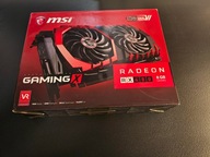 Pudełko od Karty graficznej MSI Radeon RX 480 Gaming X 8 GB