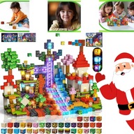 Klocki Magnetyczne 100 szt. Montessori STEM – MOCNE MAGNESY BEZ FRUSTRACJI