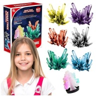 ZESTAW HODOWLA KRYSZTAŁÓW CHOINKA EKSPERYMENT NAUKOWY EDUKACYJNY DLA DZIECI