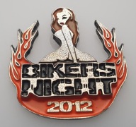 Znaczek, odznaka, blacha zlotowa, motocyklowa No.2518