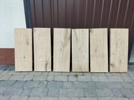 Deska dębowa Brusy dębowe tarcica dąb 600x170x40