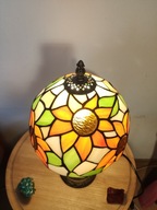 Lampa witrażowa w stylu Tiffany