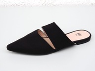 Zamszowe klapki roz 36