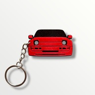 Brelok Porsche 944 - Różne kolory samochód zawieszka do kluczy prezent