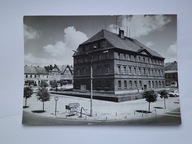 PLESZEW - Ratusz i rynek - pocztówka z 1970 r