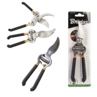 PROFESJONALNY SEKATOR BRADAS 8" CARBON-STEEL DO KWIATÓW I PĘDÓW