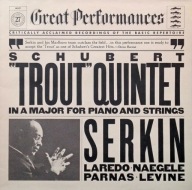 Schubert, Serkin Quintet In A Major For Piano And Strings, Op.114 ("Trout")