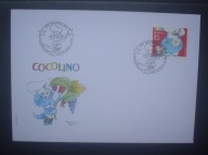FDC Mi 1984 SZWAJCARIA COCOLINO GASTRONOMIA