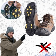 NAKŁADKI ANTYPOŚLIZGOWE NA BUTY Z KOLCAMI ROZMIAR 39-44 MATMAY