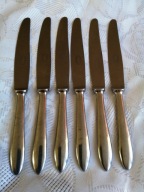 NOZE OBIADOWE<>GERLACH <>CIEZKIE kpl.6..szt