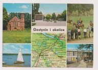 Gostynin Pomnik Duninów Pałac Aukcja koni w Łącku 1987r. MAPKA l189