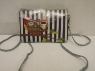 TOREBKA LISTONOSZKA SOWA HIPPIE JEANS JEANSOWA