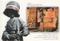 WARSZAWA - POMNIK MAŁEGO POWSTAŃCA