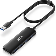 Rozdzielacz ICZI USB-C Hub 4w1 z przedłużonym kablem, adapter do laptopa