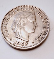 20 RAPPEN 1943r SZWAJCARIA