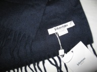 JOHNSTONS szal CASHMERE kolor CIEMNY GRANAT (NOWY z metką)