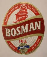 ETYKIETA - RECEPTURA BROWAR SZCZECIN - BOSMAN - FULL - GŁĘBOKI PEŁNY SMAK