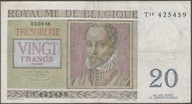 Belgia 20 franków 1956 - T14