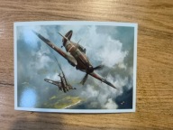 Kartka pocztowa – myśliwiec RAF w walce powietrznej