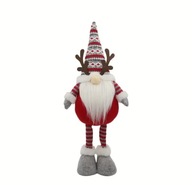 Skrzat renifer w czapce 50cm figurka ozdoba świąteczna Boże Narodzenie