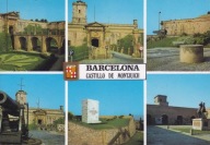 HISZPANIA - BARCELONA - ZAMEK MONTJUICH - HERB - UNESCO - KATALONIA