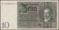 Niemcy 10 marek 1929 - Thaer - F