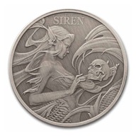 Srebrna Moneta Niue: Mythical Creatures - The Siren 2025 antiqued, 1 uncja