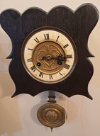 STARY NIEPOWTARZALNY ZEGAR WISZĄCY JUNGHANS