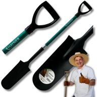 ŁOPATA SZPADEL DRENARSKI SADOWNICZY DŁUGI WĄSKI DRENAŻ SADZENIE DOŁOWNIK