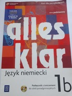 Alles Klar 1 b Język niemiecki Podręcznik z ćwiczeniami + CD Łuniewska