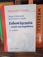 Zobowiązania część szczegółowa Janina Panowicz-Lipska, Zbigniew Radwański