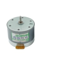 Silnik komutatorowy EG-530YD-9BH 9 V DC lewe obroty dwu biegowy 14-2-6